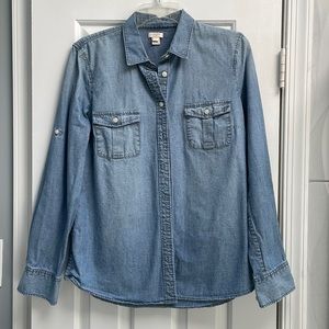 Women’s JCrew Jeans Shirt